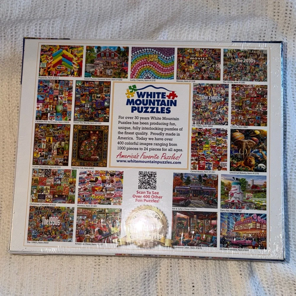 White Mountain Broadway Musical Collage Puzzle